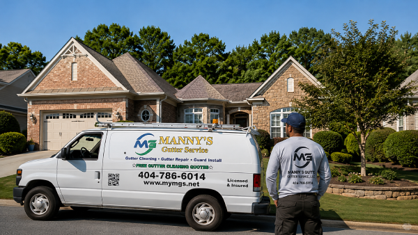 Manny's Gutter Service team